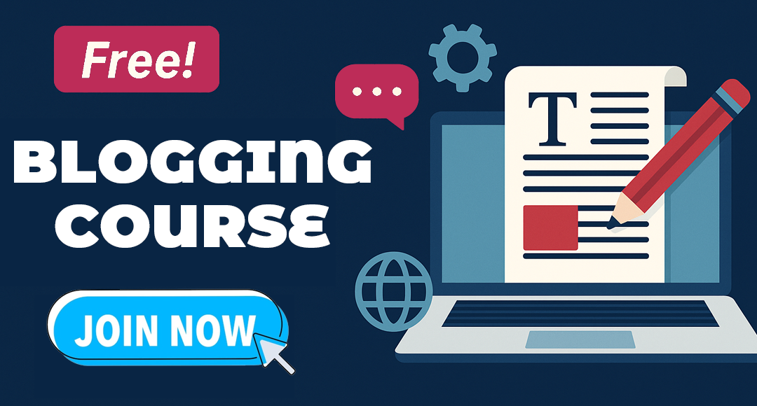 FREE Blogging Course (3+ Hours)